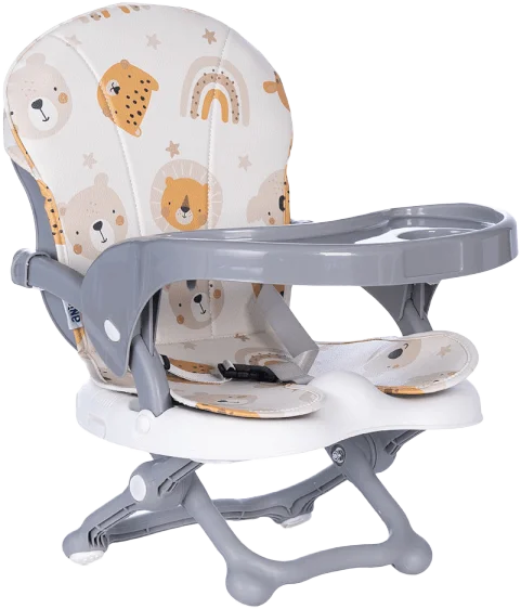 Ghế ngồi du lịch điều chỉnh độ cao cho bé Animo (Xám, GHbc2203)