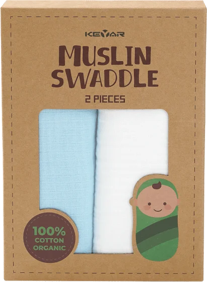 Khăn đa năng cho bé K126-7012 (2 cái/hộp)