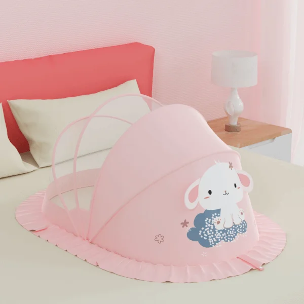 Mùng cao cấp thỏ con Animo B2305_MN001 (110x60x65cm, Hồng)