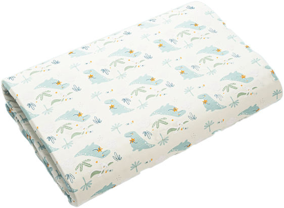 Nệm cao su thiên nhiên màu xanh (Dorufoam)