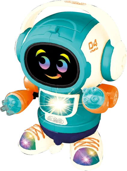 Đồ chơi robot biết nhảy có nhạc đèn ngộ nghĩnh YN509147 (Xanh)