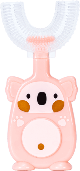 Bàn chải chữ U Silicone Animo (Hồng)