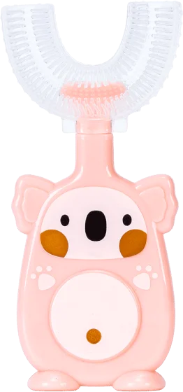 Bàn chải chữ U Silicone Animo (Hồng)