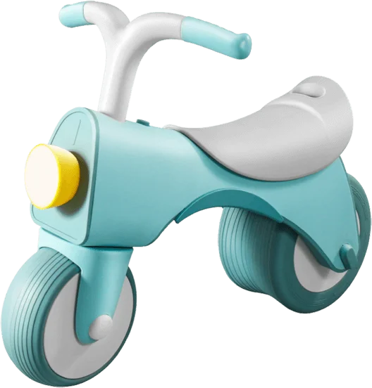 Xe chòi chân cao cấp có nhạc đèn K3 (Xanh dương)