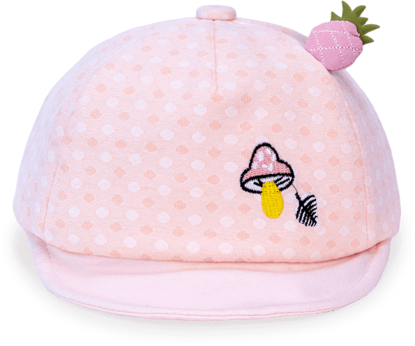 Nón lưỡi trai bé gái Animo A2301_JK003 (53cm,Hồng)