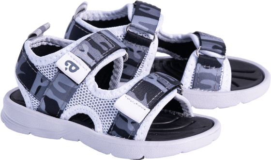 Sandal bé trai cao cấp Animo A2301_JK014 (19-21-23-25,Đen trắng)