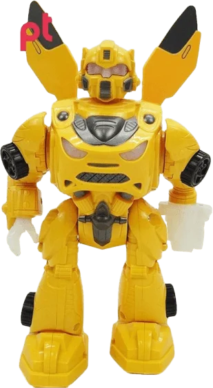 Đồ chơi robot biết nhảy có nhạc đèn YN509265 (Vàng)