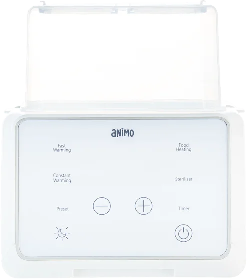 Máy hâm và tiệt trùng bình sữa đôi Animo (N11)