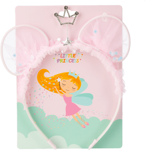 Cài tóc hình vương miệng Animo A2305_MN002 (Hồng)