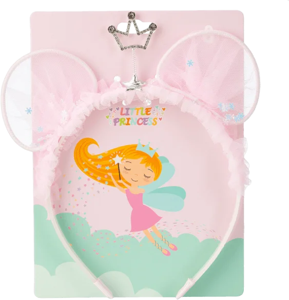 Cài tóc hình vương miệng Animo A2305_MN002 (Hồng)