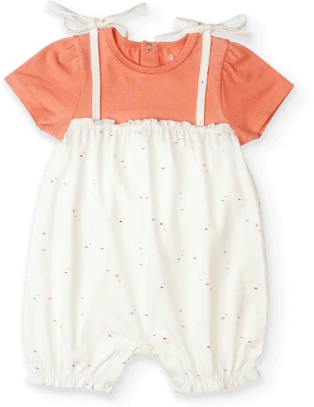 Bodysuit bé gái đùi, Bst Bé Anh Đào Animo KK922053 (0-12M,Trắng họa tiết_hồng)