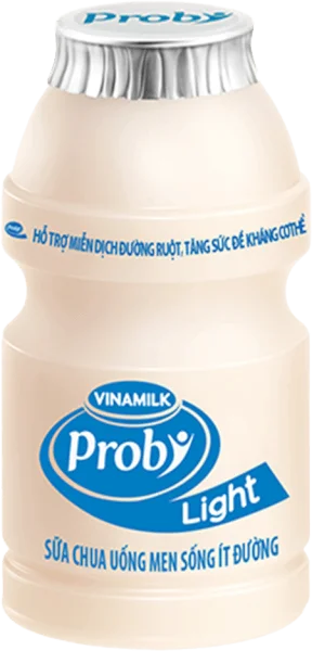 Sữa chua uống Probi ít đường - Lốc 5 chai x 65ml