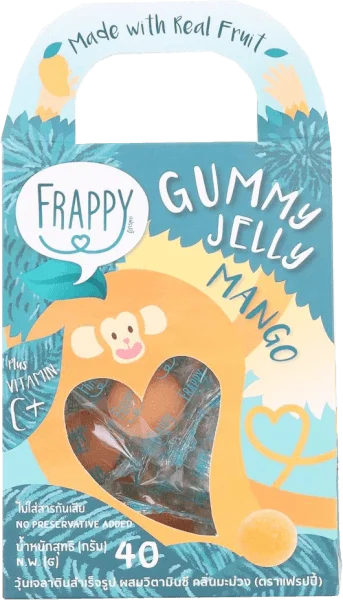 Thực phẩm bổ sung Kẹo dẻo Frappy vị xoài 40g