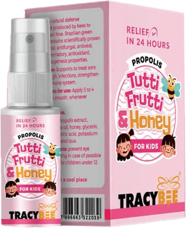 Keo ong Propolis Tutti Frutti & Honey For Kids Tracybee