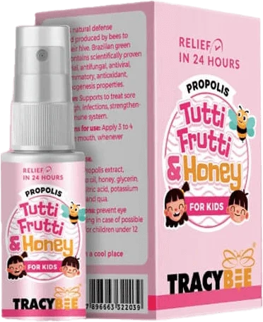 Keo ong Propolis Tutti Frutti & Honey For Kids Tracybee