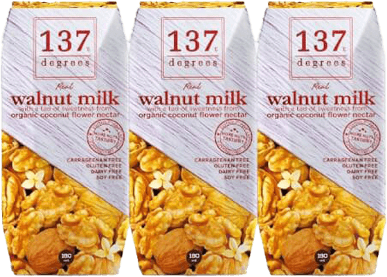 Sữa hạt óc chó nguyên chất hiệu 137oC Degrees (137oC Degrees Walnut Milk Original)