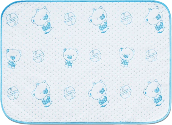 Tấm lót chống thấm 4 lớp Vietmat size 50x70 màu xanh