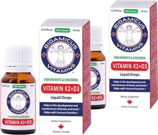 Combo 2 Bioamicus Vitamin K2D3