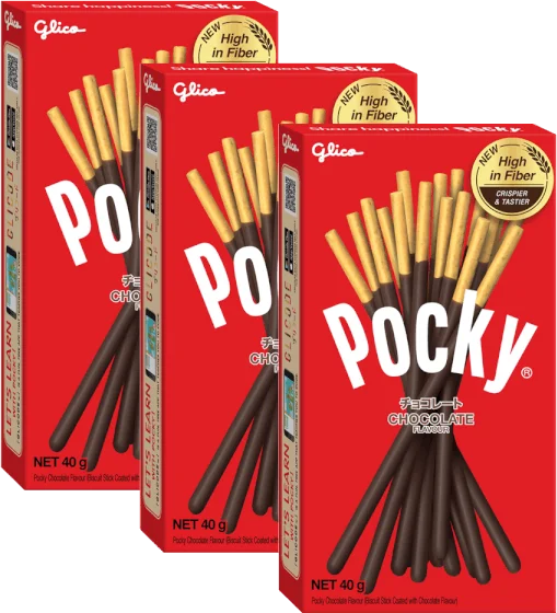 Combo 3 Bánh que Pocky hương vị sô cô la
