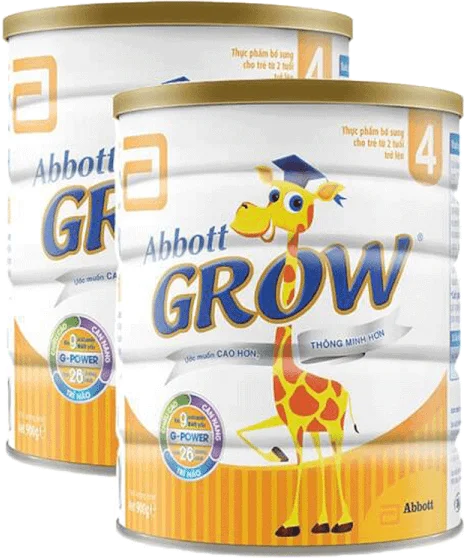 Combo 2 lon Sữa Abbott Grow 2+ 850g (trên 2 tuổi)