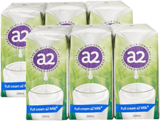 Combo 2 Sữa tươi tiệt trùng A2 Milk (lốc 6 hộp)