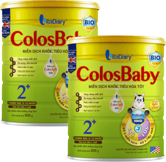Combo 2 Sữa Colosbaby Bio Gold 2+ 800g (từ 2 tuổi)