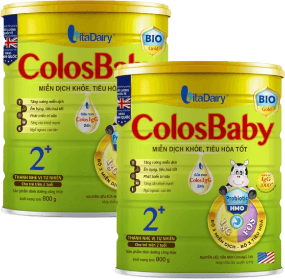 Combo 2 Sữa Colosbaby Bio Gold 2+ 800g (từ 2 tuổi)
