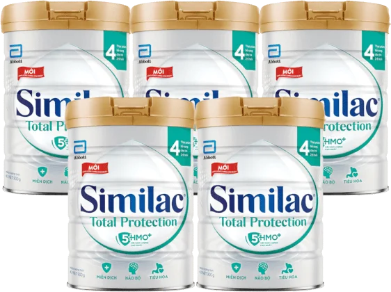 Combo 5 Sữa Similac Total Protection 4 900g (2 - 6 tuổi)