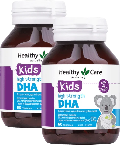 Combo 2 Viên uống bổ sung DHA cho bé Healthy Care