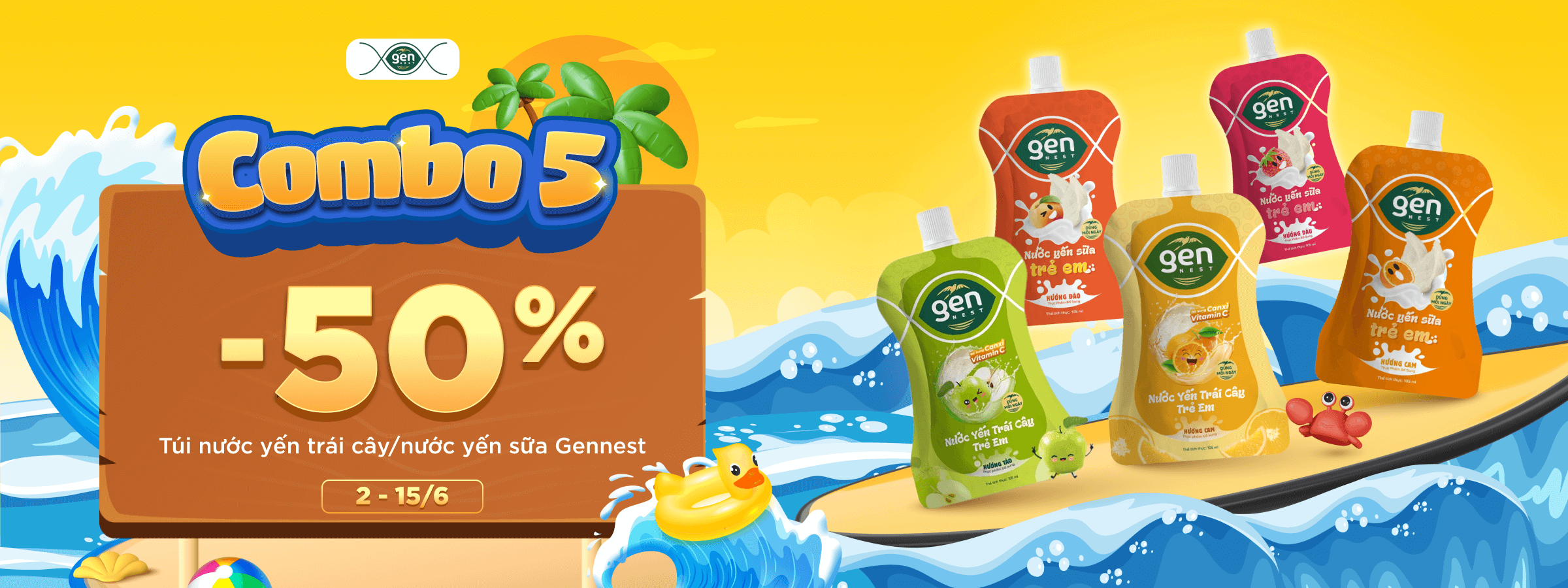 Gennest - banner menu danh mục