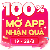 100% MỞ APP NHẬN QUÀ ver 2  - Icon Banner - T3 24411