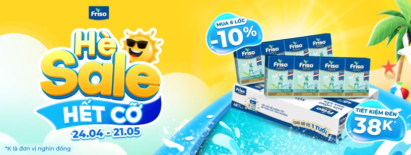 Friso -  CATE sữa nước - T5 25123
