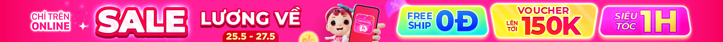 SALE LƯƠNG VỀ 25,5 - Top Banner - T5 26037