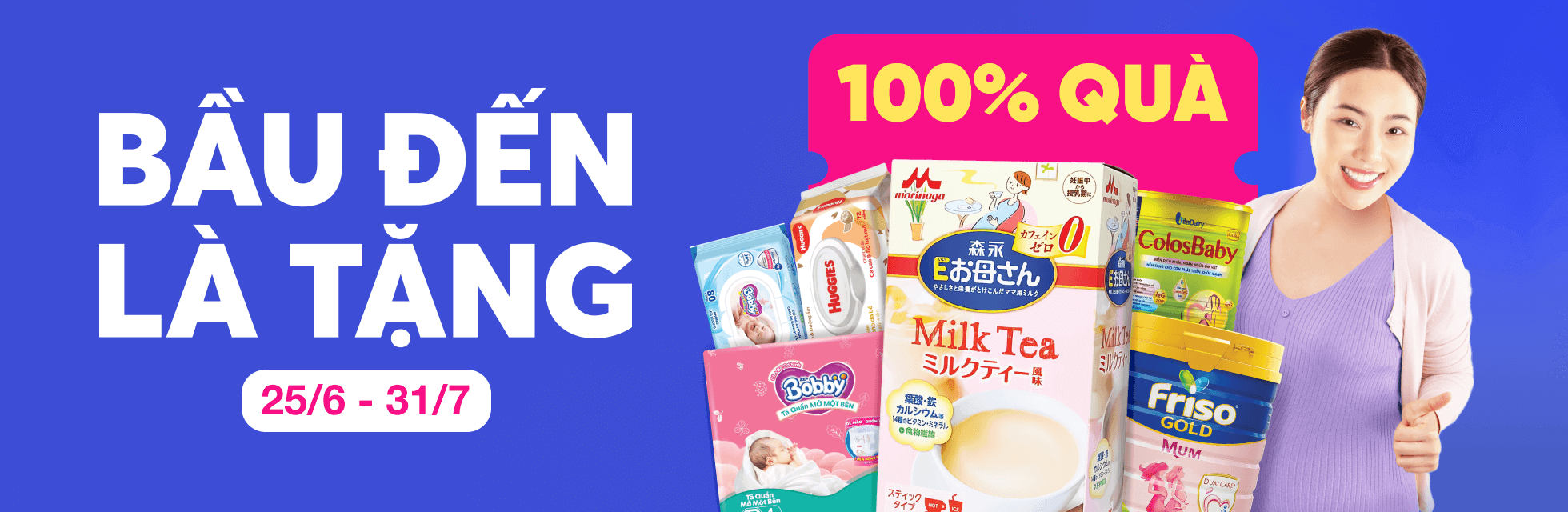 Bầu đến là tặng - HOME BANNER - T7