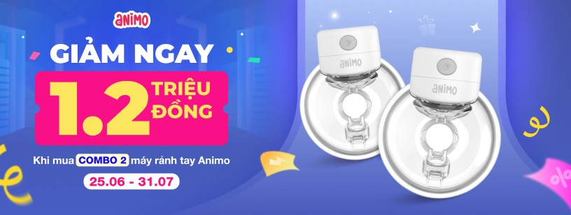 Giảm 1.2 triệu combo 2 máy rảnh tay - CATE  đồ dùng mẹ và bé - T7 26388
