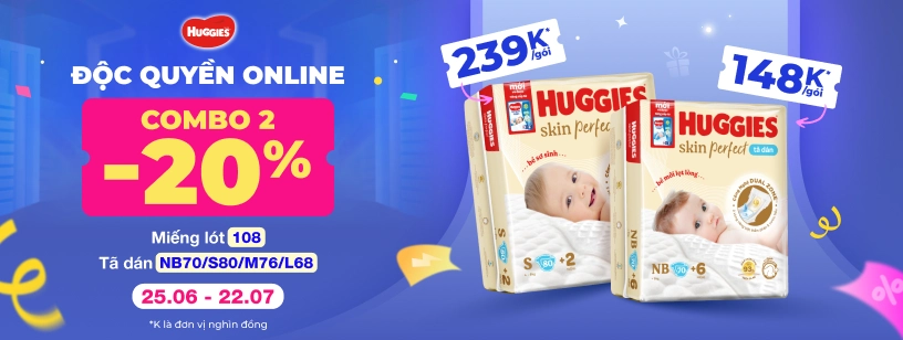 HUGGIES ĐỘC QUYỀN SƠ SINH - Sis - T7 26564