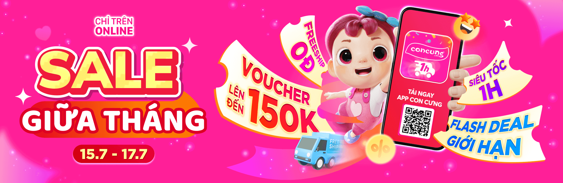 Sale giữa tháng 15/7 - Home Banner - T7