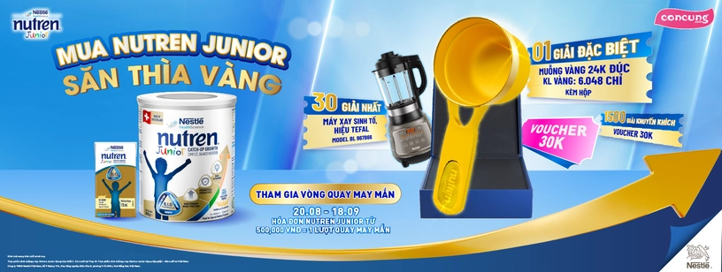 NUTREN LUCKYDRAW THÌA VÀNG - cate - T8 27522