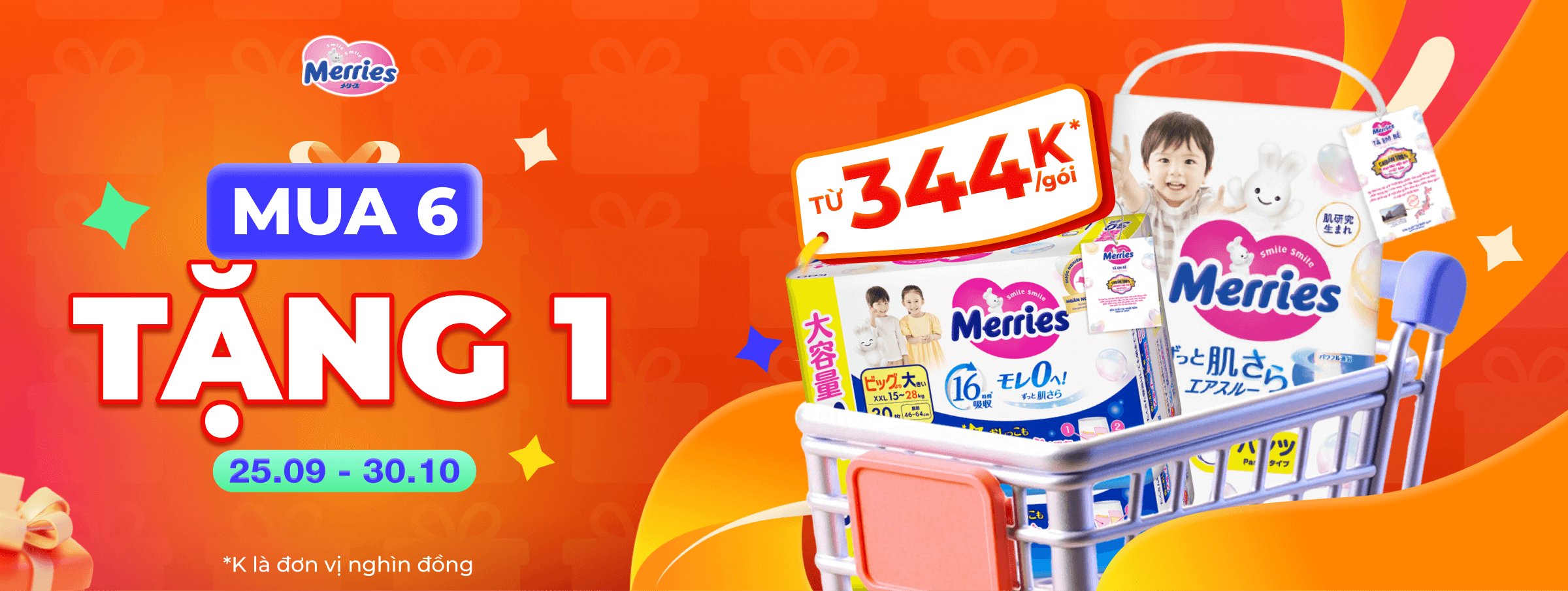 Merries - Tặng quà cao cấp T10 - SIS