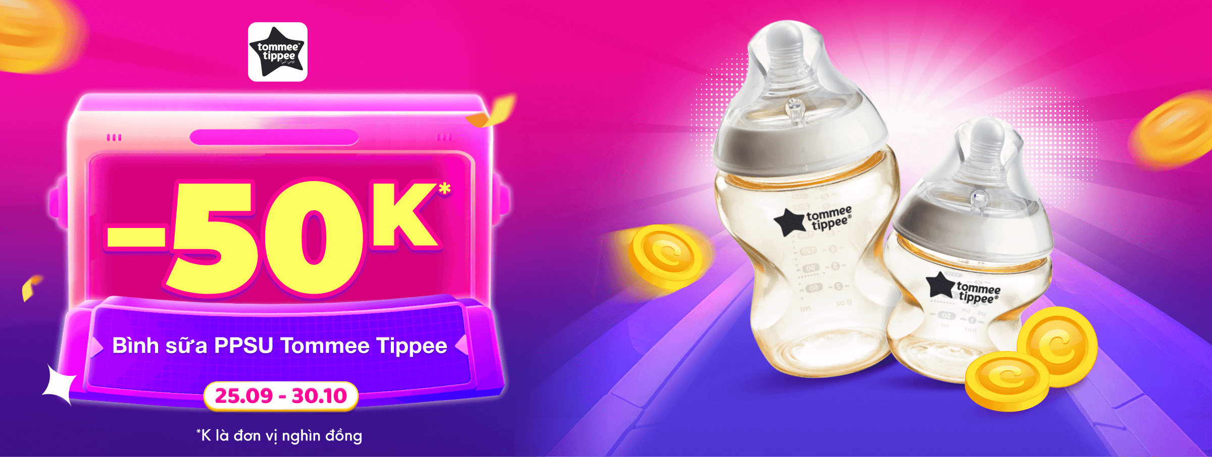 Bình sữa Tommee Tippee T10  - CATE