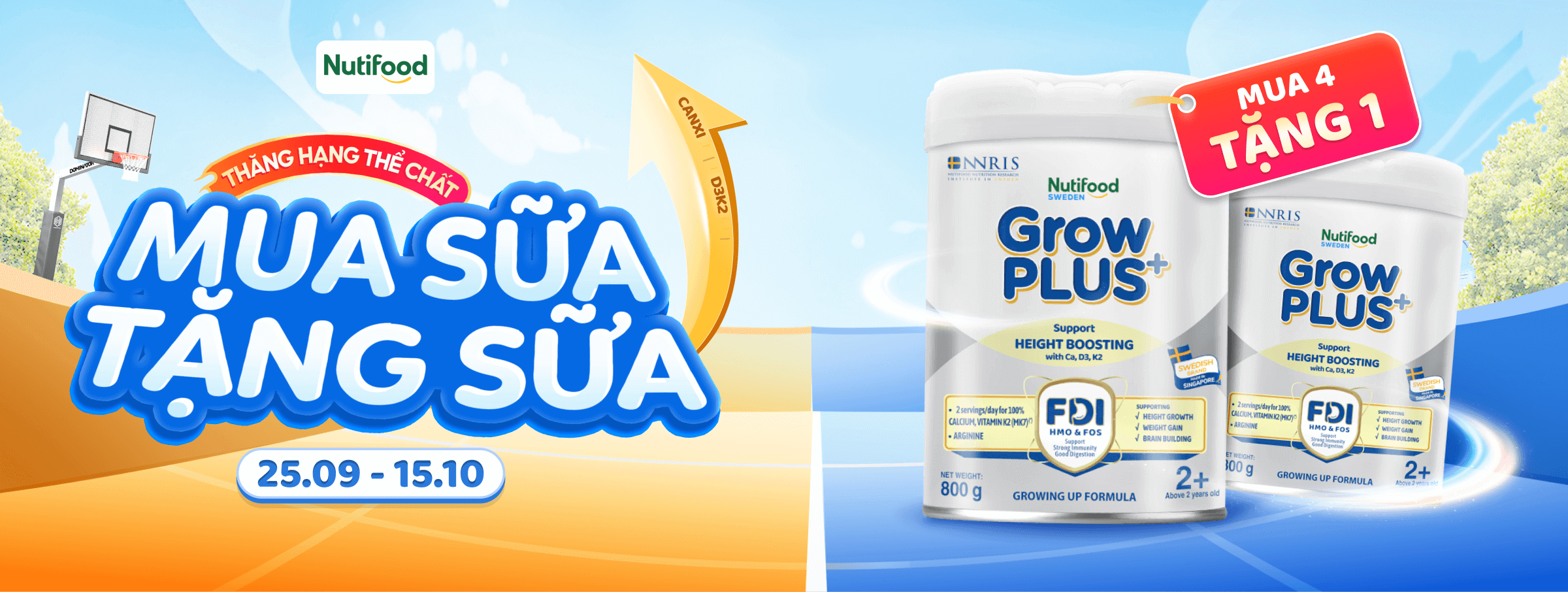 GROWPLUS HEIGHT BOOSTING Camp T10 - SIS