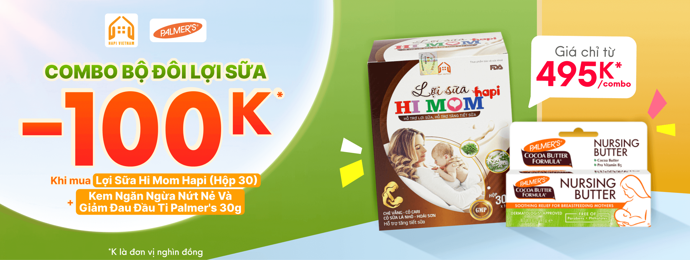 COMBO LỢI SỮA T11 - CATE