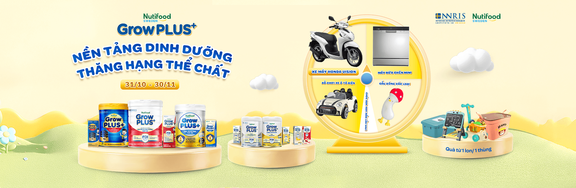 SUPER BRAND CAMPAIGN NUTIFOOD - HOME