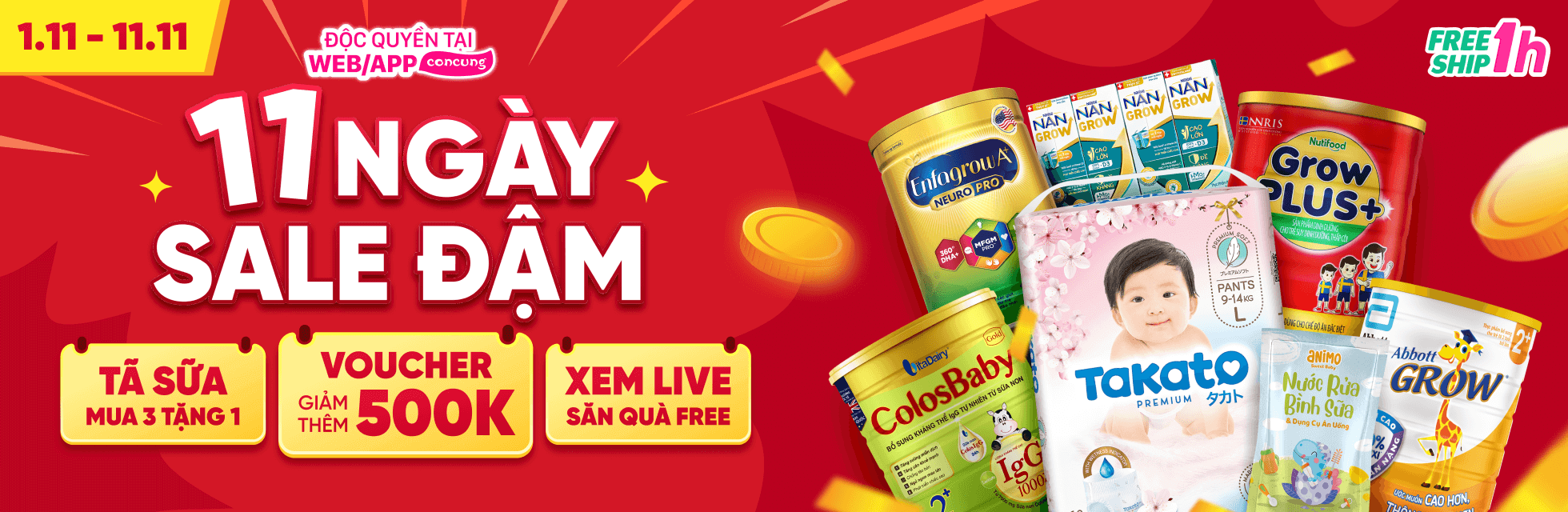 11 ngày sale đậm - HOME