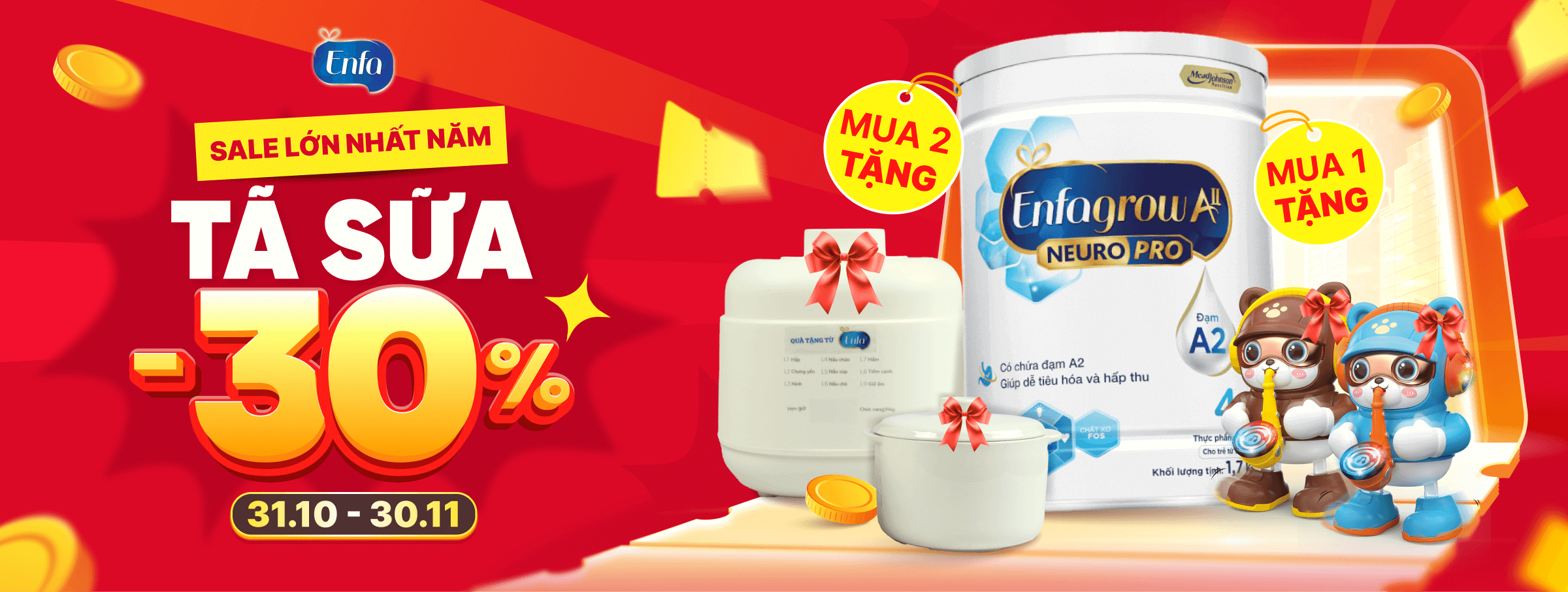 Enfa - A2 & Enspire Thái T11 - CATE