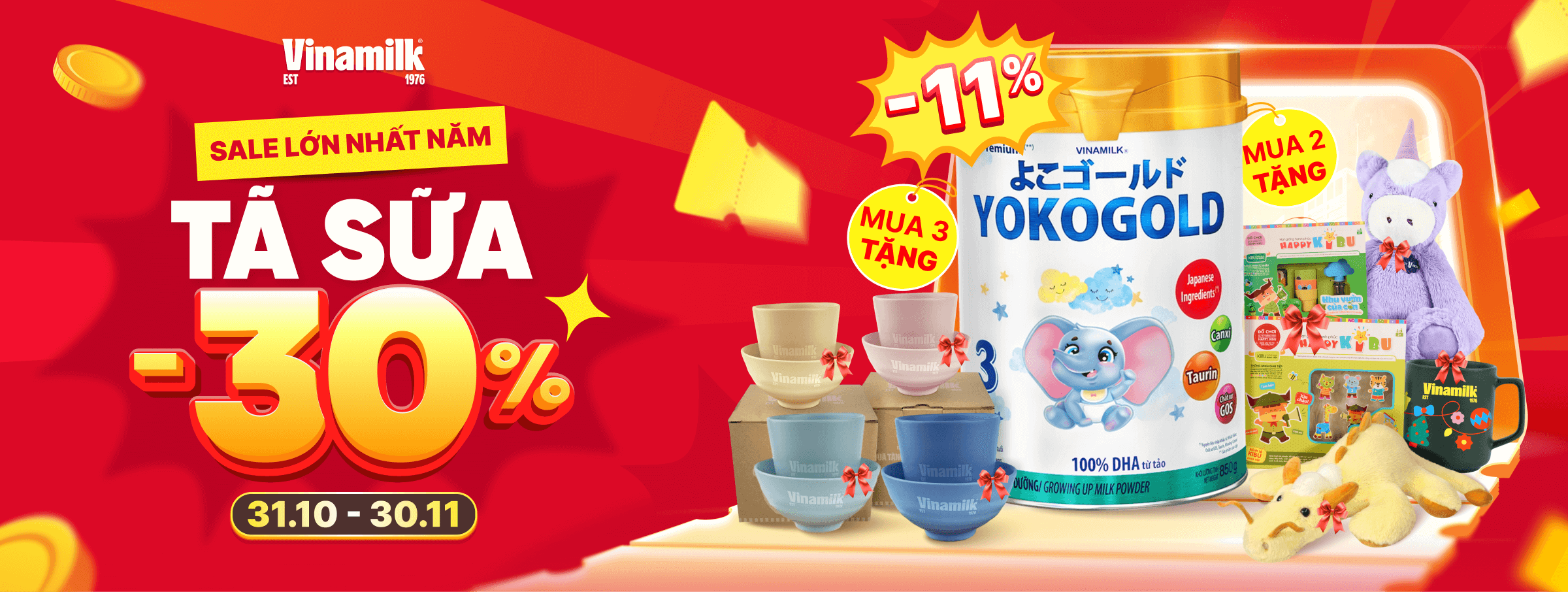 Vinamilk - Yoko T11 - SIS