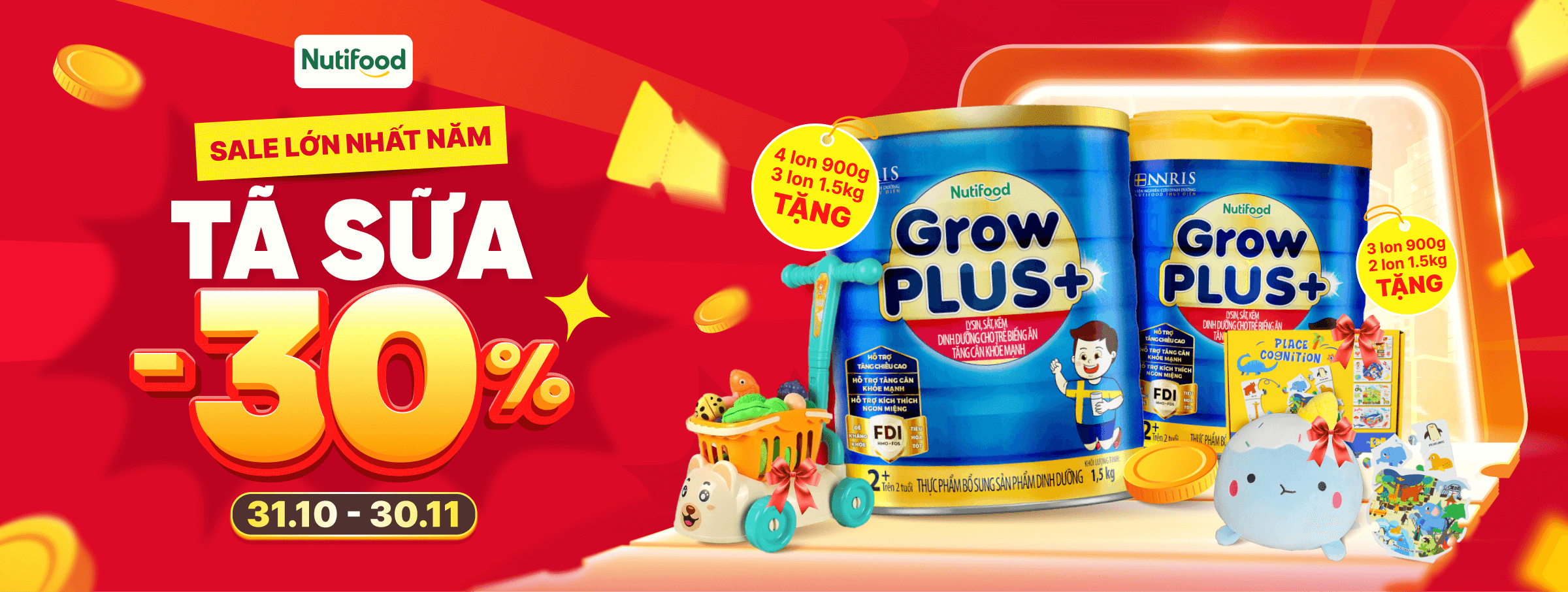 Nutifood - GP Xanh T11 - SIS