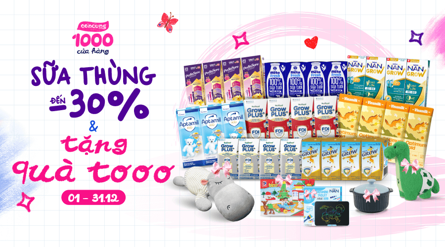 SỮA NƯỚC T12 - MENU 29249