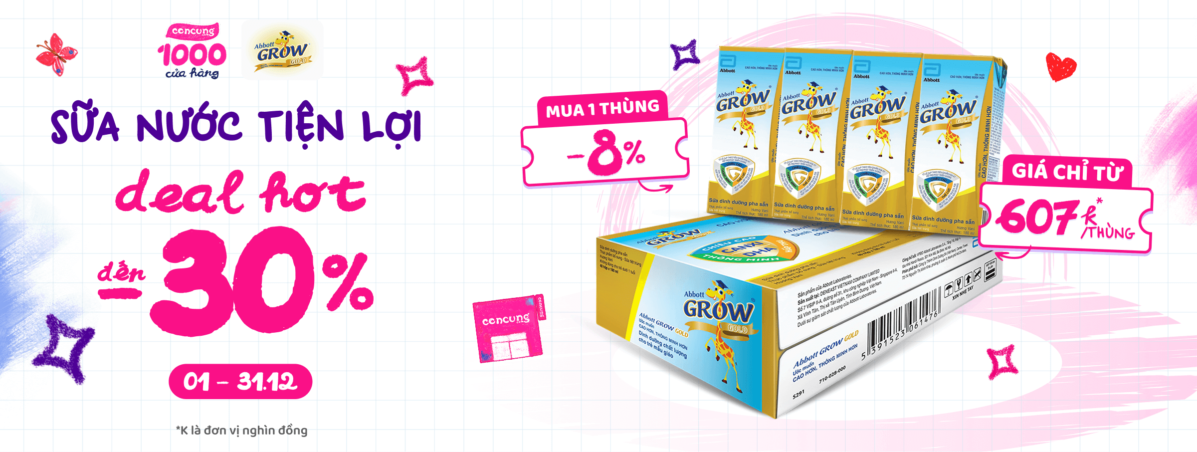 Abbott Grow T12 - CATE