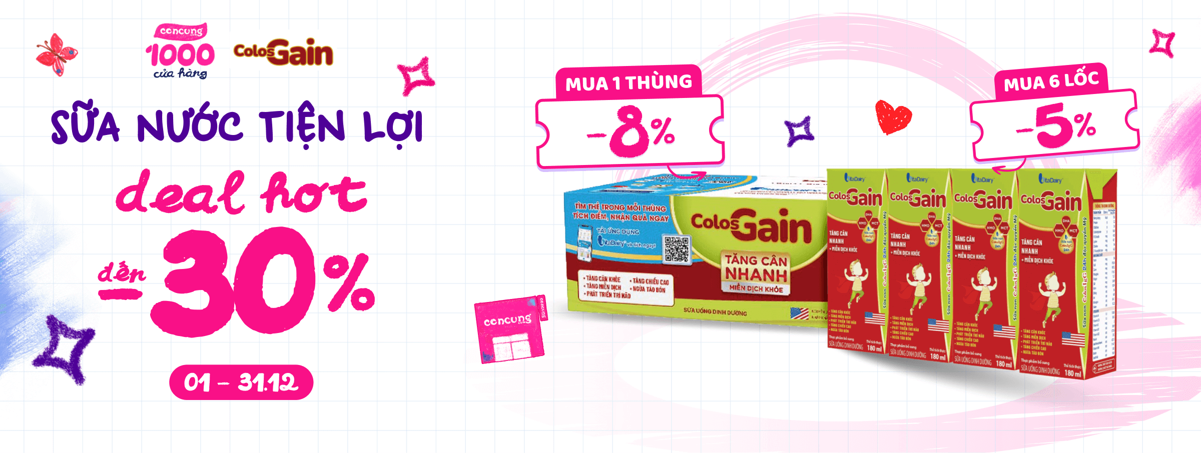 ColosGain T12 - CATE